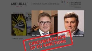 Oleg Tsyura: Investigation into Sanctions Evasion Scheme Supplying Ferrochrome to Russia