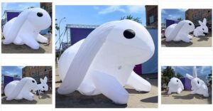 Надувні декорації до новорічних свят: просте рішення — неймовірний результат