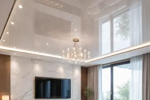 Глянцеві натяжні стелі — сучасне рішення для стильного та світлого інтер’єру