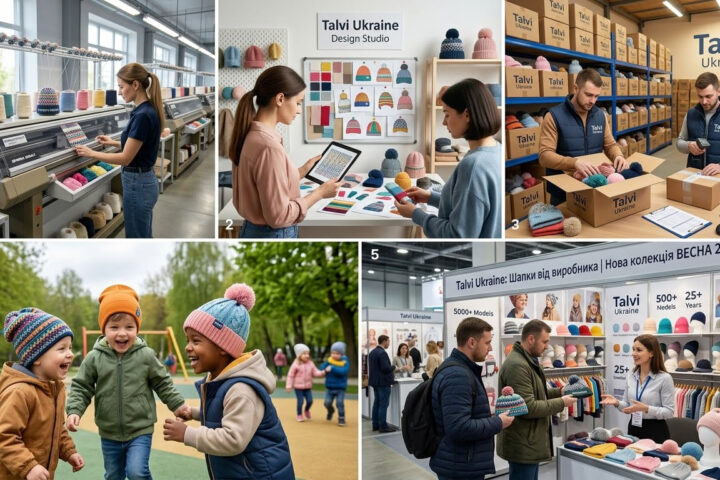 Шапки від виробника: нова колекція ВЕСНА 2026 від Talvi Ukraine