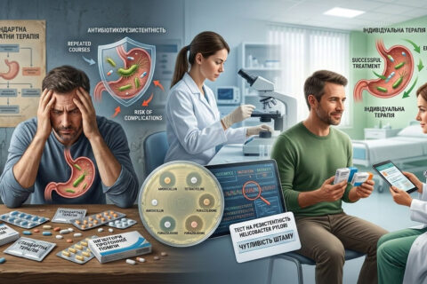 Роль тесту на резистентність Helicobacter pylori у сучасній гастроентерології