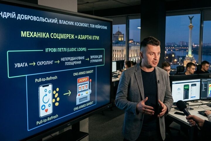 Андрій Добровольський (Космобет): Почему соцсети копируют механику азартных игр