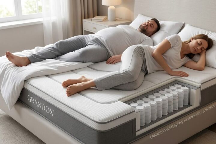 Комфорт для двох: як обрати ідеальний матрац без компромісів
