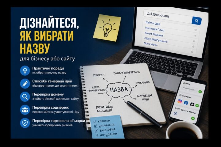 Як вибрати назву для бізнесу