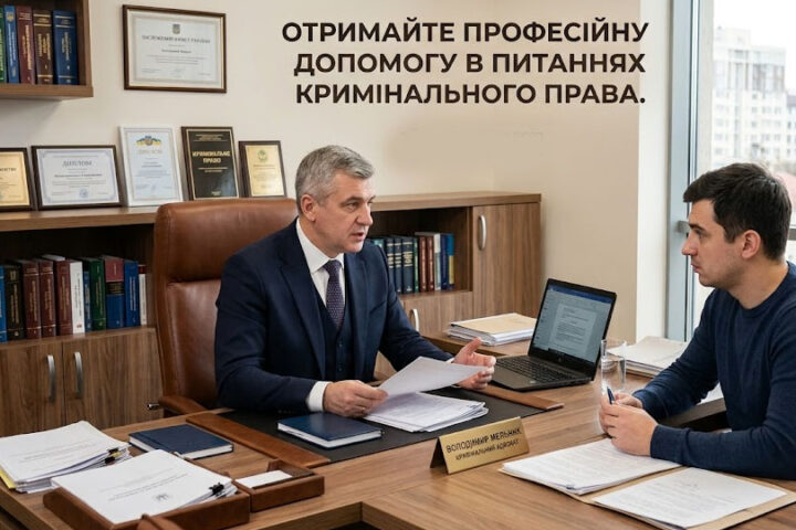 Отримайте професійну допомогу в питаннях кримінального права
