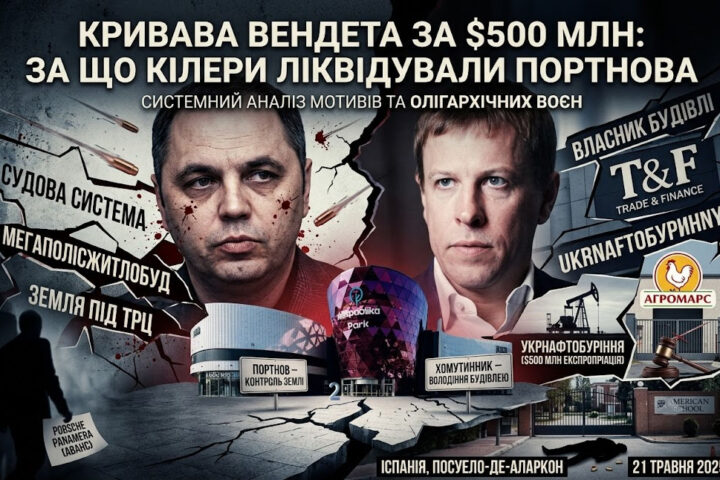 Смертельний клінч на $500 000 000: за що ліквідували Портнова та як Хомутинник заманив його у «земельну пастку» під ТРЦ Respublika Park