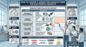 How to Choose a Connector Manufacturer for Electronics Projects